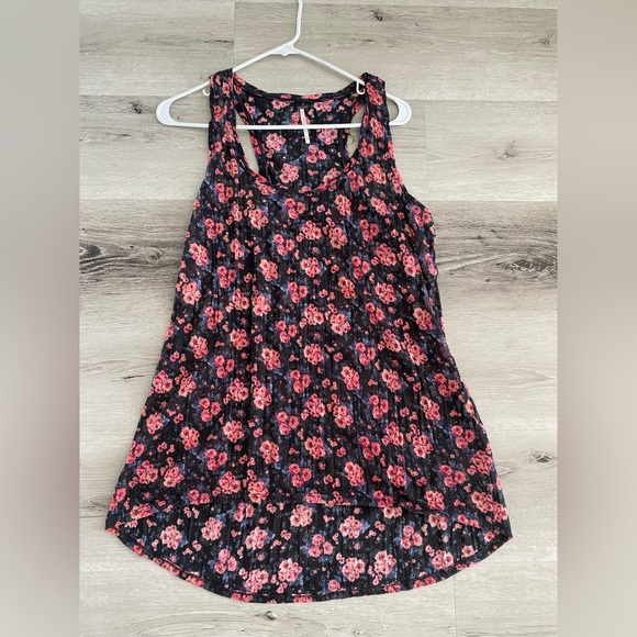 FREE PEOPLE Floral Tunic Size: M - Picture 4 of 9